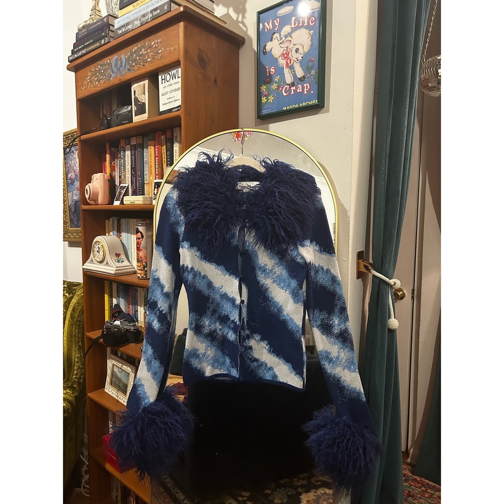 House of Sunny Peggy Cardigan w detachable cuffs and collar